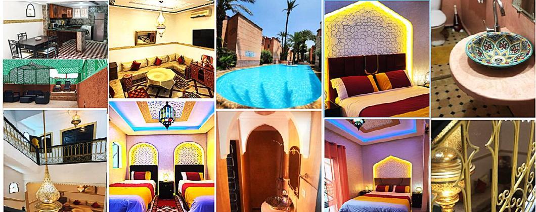 Quarya Assiyahia - Riad Camilia- Maison Entiere Avec Piscine มาร์ราเกช ภายนอก รูปภาพ